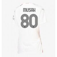 AC Milan Yunus Musah #80 Bortatröja Dam 2023-24 Kortärmad